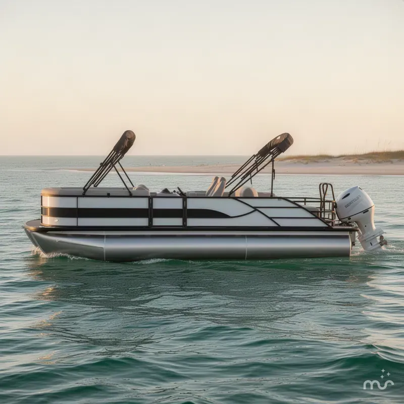 Slide: The Image of Bentley Pontoons Legacy 223 Swingback 2026 - 1