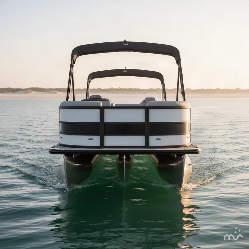 Slide: The Image of Bentley Pontoons Legacy 223 Swingback 2026 - 2