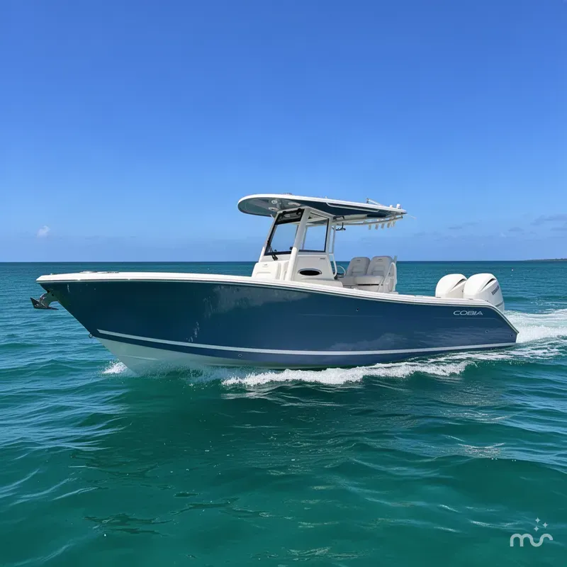 Slide: The Image of Cobia 265 Center Console 2027 - 2