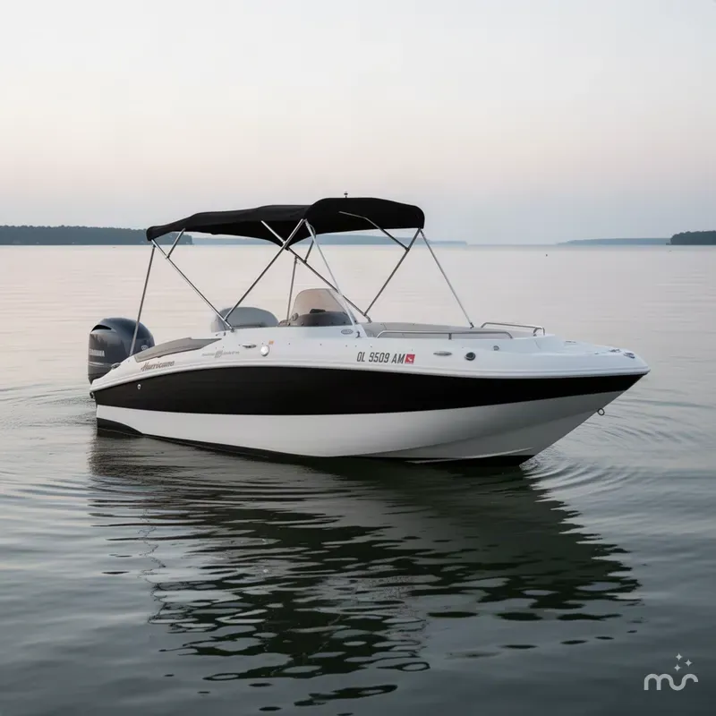 Slide: The Image of Hurricane SunDeck Sport 200 OB 2010 - 4