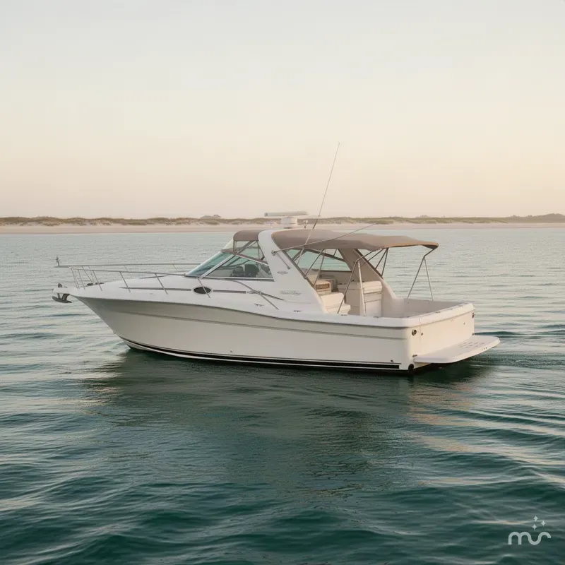 Slide: The Image of Sea Ray 370 Express Cruiser 1997 - 1