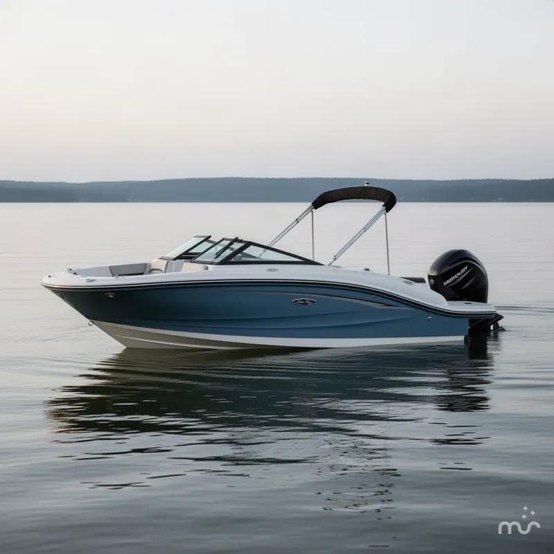 Slide: The Image of Sea Ray SPX 190 Outboard 2021 - 2