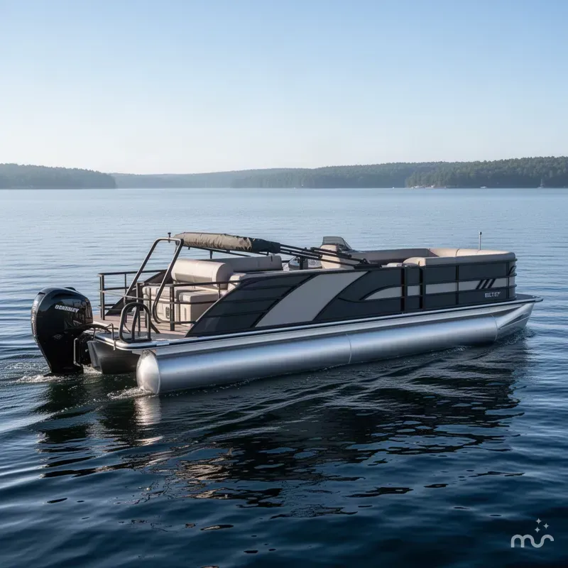 The Image of Bentley Pontoons Elite 223 Swingback Bench 2027 - 0