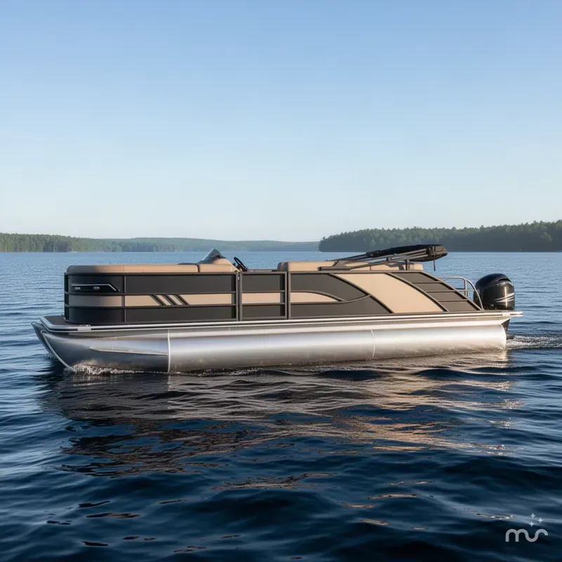 Slide: The Image of Bentley Pontoons Elite 223 Swingback Bench 2027 - 1