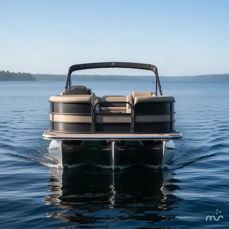 Slide: The Image of Bentley Pontoons Elite 223 Swingback Bench 2027 - 3