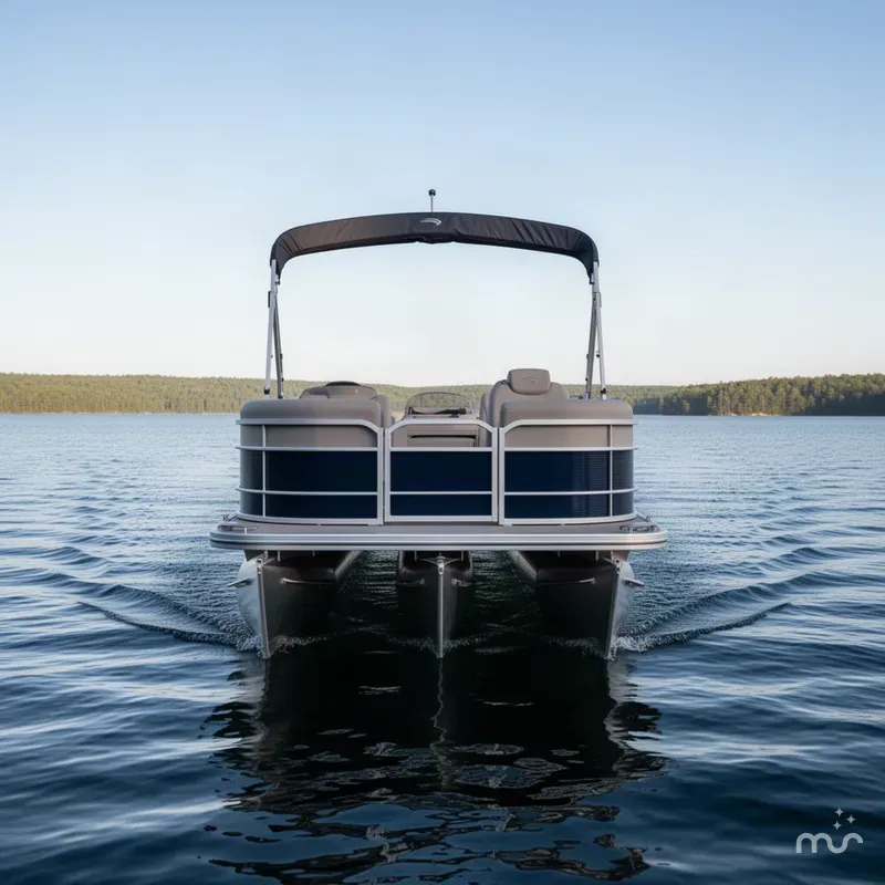 Slide: The Image of Bennington S Fishing 22 SFC Tritoon 2027 - 3