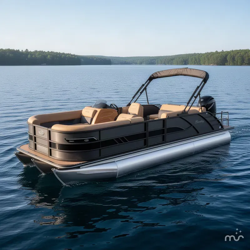 The Image of Bentley Pontoons Elite 223 Swingback Tritoon 2027 - 0
