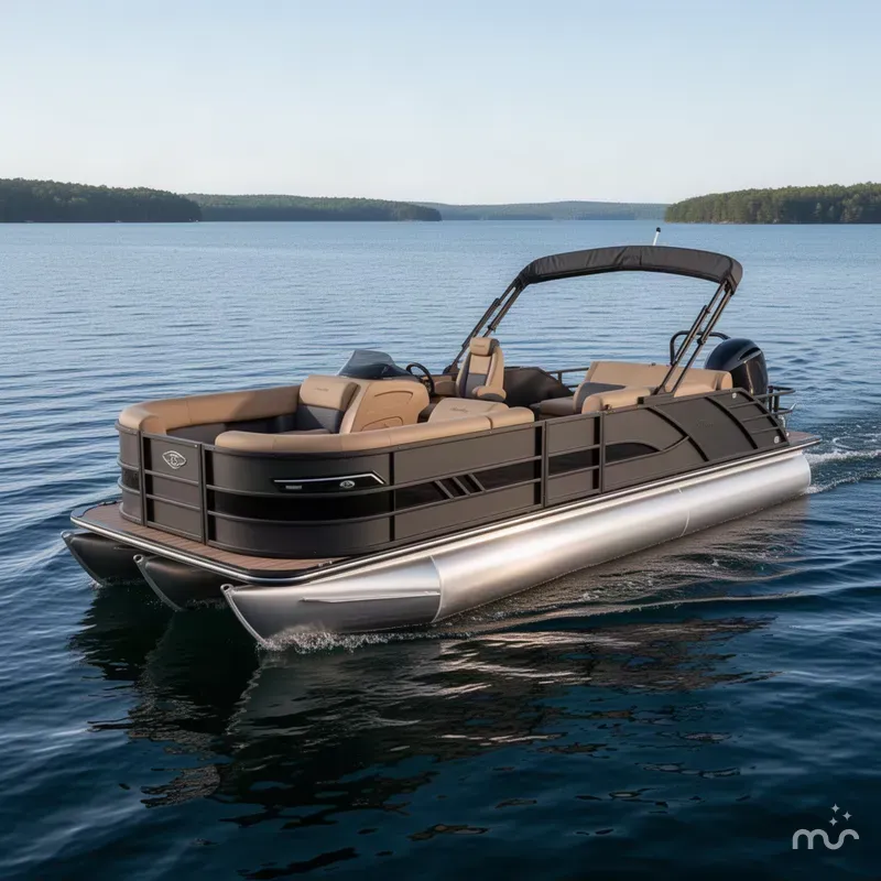 The Image of Bentley Pontoons Elite 223 Swingback Tritoon 2027 - 0