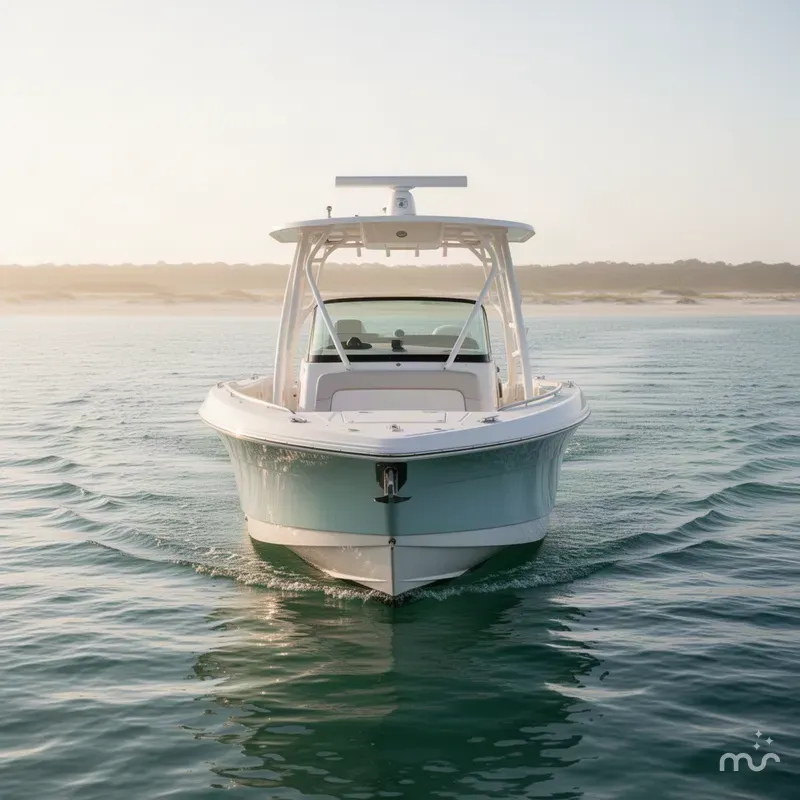 Slide: The Image of Robalo R317 Dual Console 2018 - 1