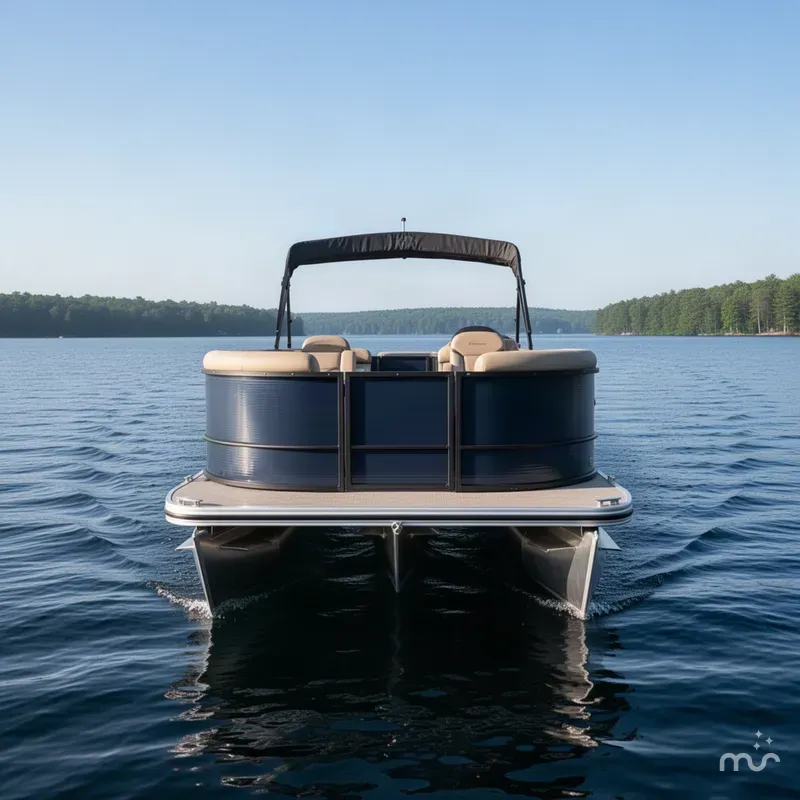 Slide: The Image of Crest Classic 200 SLC Pontoon 2025 - 2