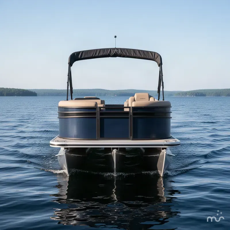 Slide: The Image of Crest Classic 200 SLC Pontoon 2025 - 3