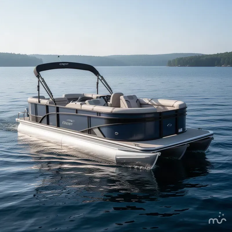 The Image of Crest Classic 220 SLC Tritoon 2025 - 0