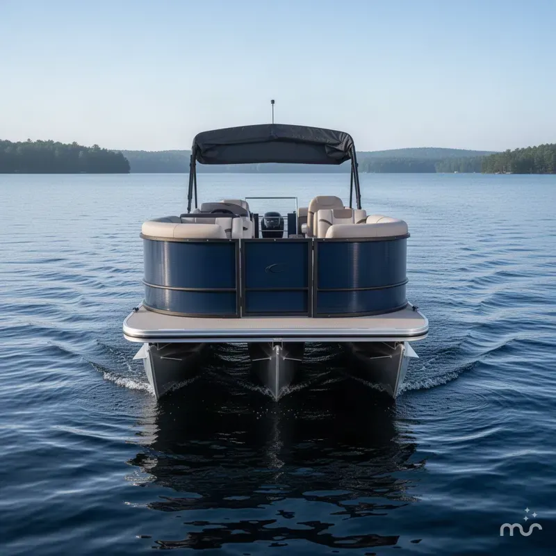 Slide: The Image of Crest Classic 220 SLC Tritoon 2025 - 2