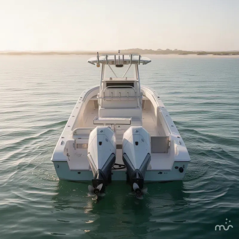 Slide: The Image of Fountain 34 Center Console 2013 - 2