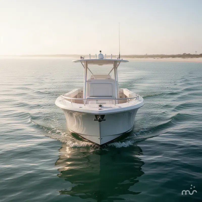 Slide: The Image of Fountain 34 Center Console 2013 - 3
