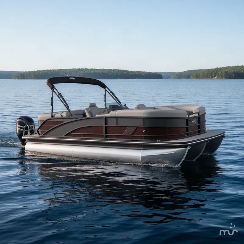 The Image of Bennington 22 M Open Fastback Quad Bench 2027 - 0