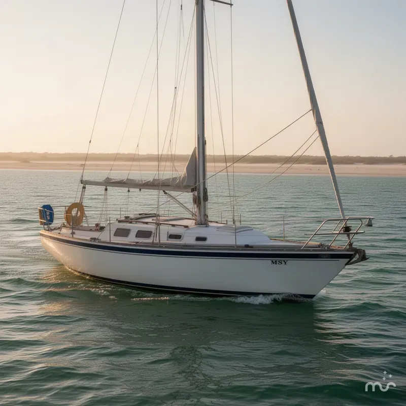 The Image of Sailboat MSY 38 1978 - 0