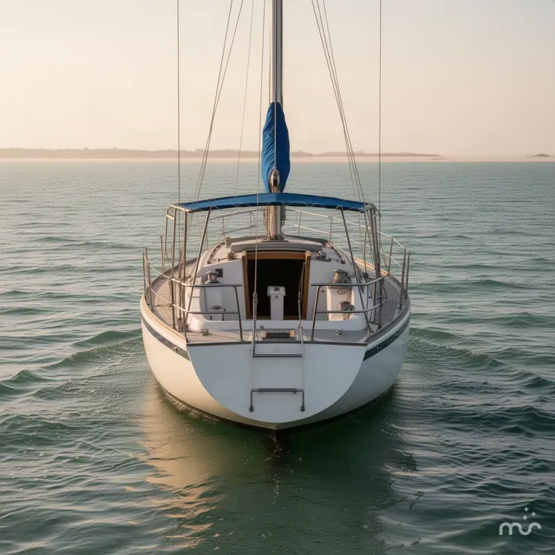 Slide: The Image of Sailboat MSY 38 1978 - 2