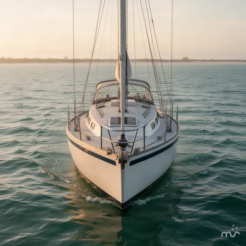 Slide: The Image of Sailboat MSY 38 1978 - 3