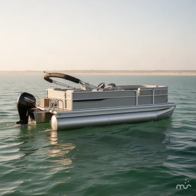 The Image of Sun Tracker Party Barge 16 DLX 2027 - 0