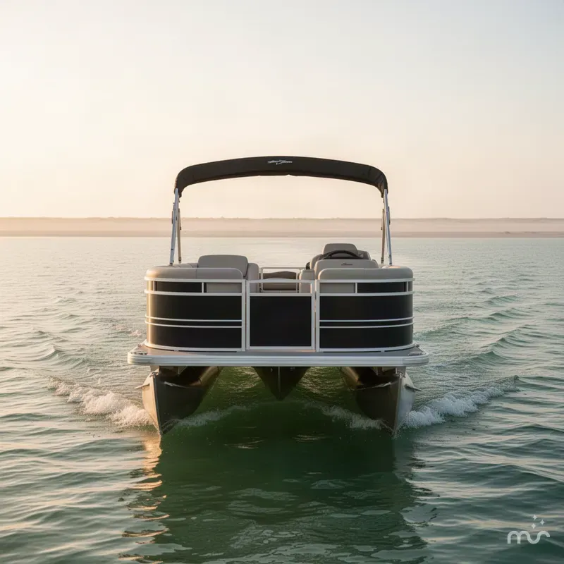 Slide: The Image of Sun Tracker Party Barge 22 RF DLX 2027 - 3