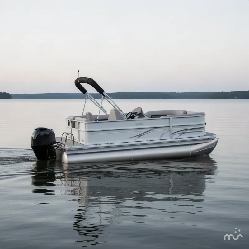 The Image of Sun Tracker Party Barge 16 DLX 2027 - 0