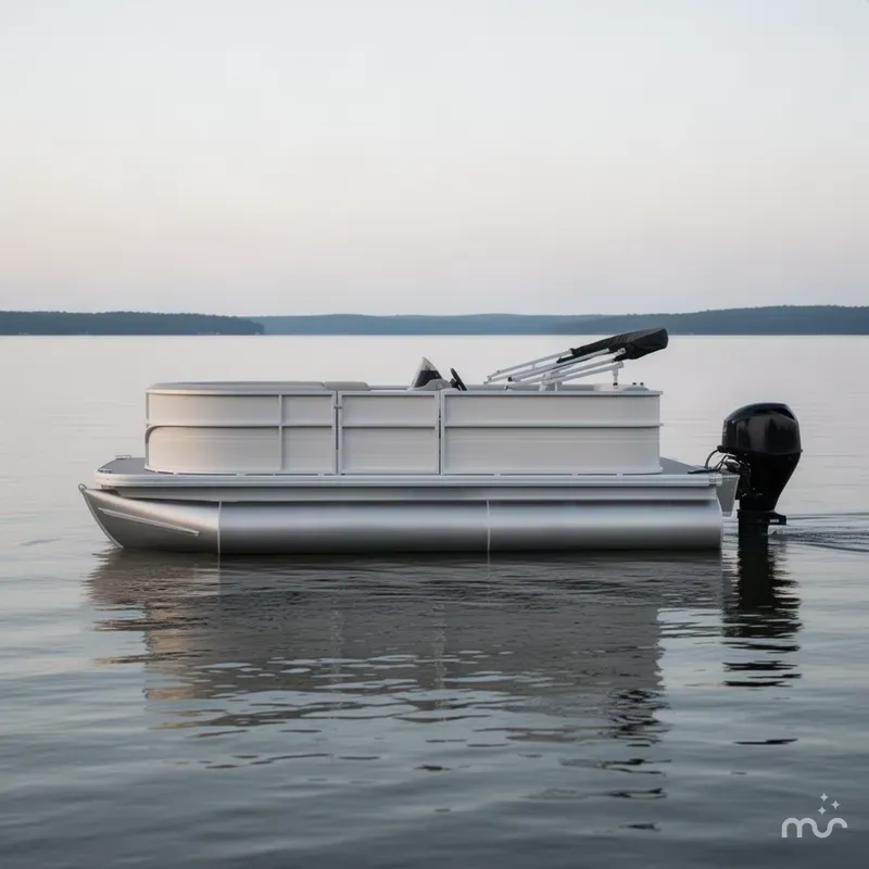 Slide: The Image of Sun Tracker Party Barge 16 DLX 2027 - 1