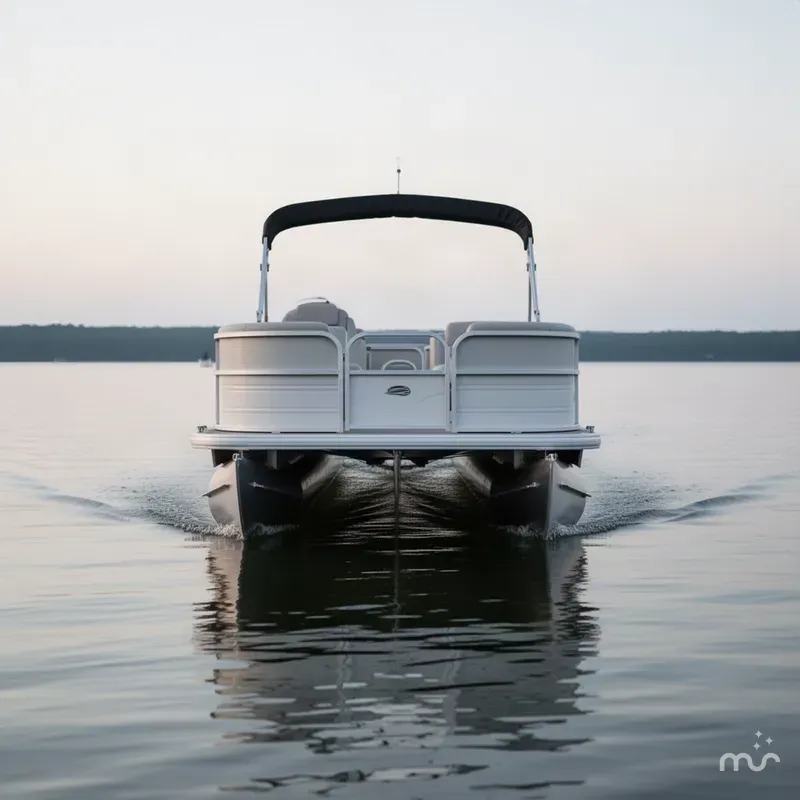 Slide: The Image of Sun Tracker Party Barge 16 DLX 2027 - 2
