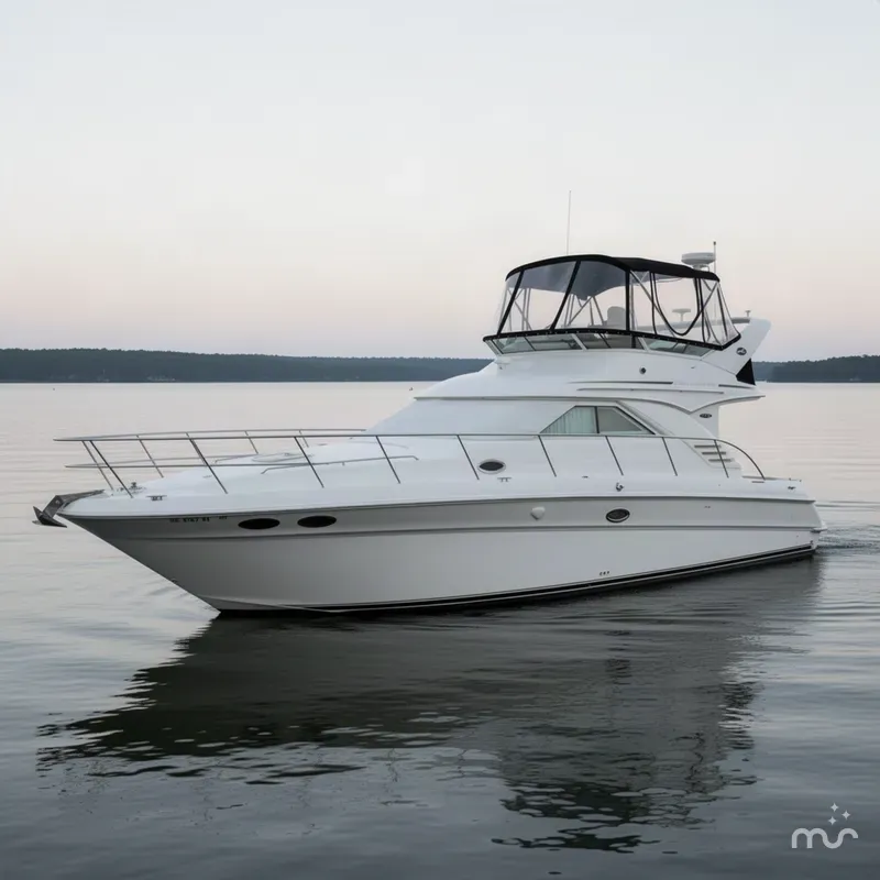 Slide: The Image of Sea Ray 400 Sedan Bridge 2002 - 1