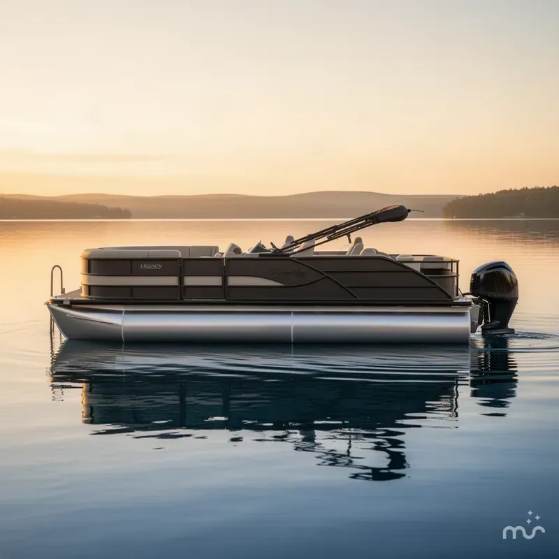 Slide: The Image of Bentley Pontoons Legacy 243 Swingback 2026 - 1