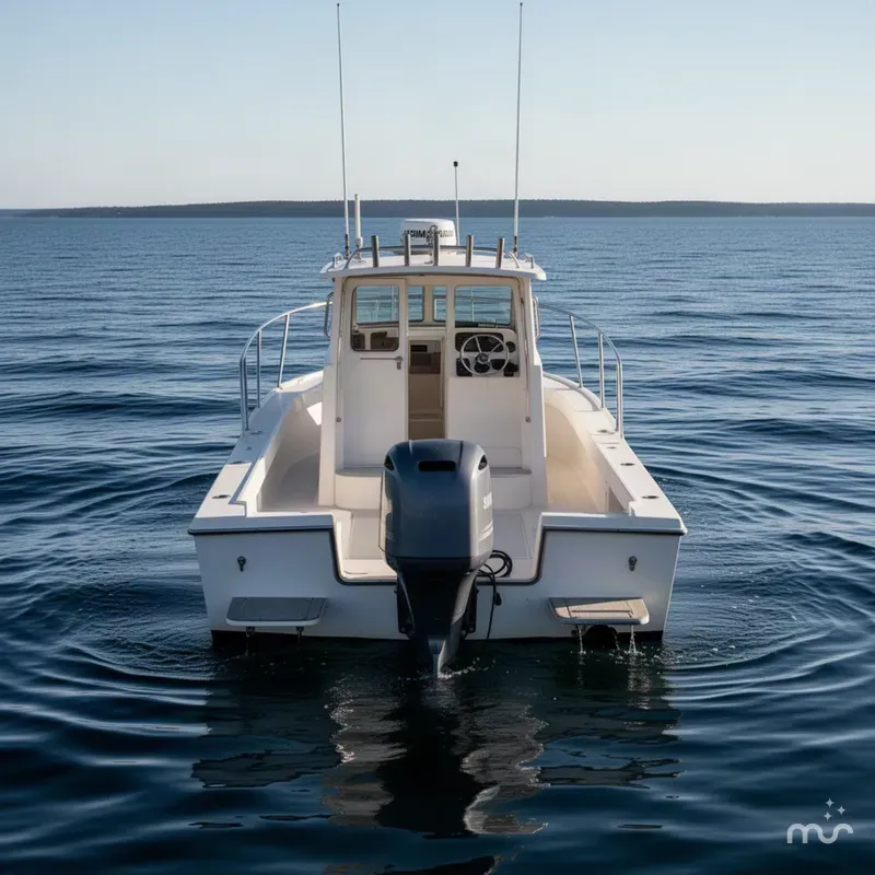 Slide: The Image of Parker Marine 2520 Modified Vee Sport Cabin 2005 - 3