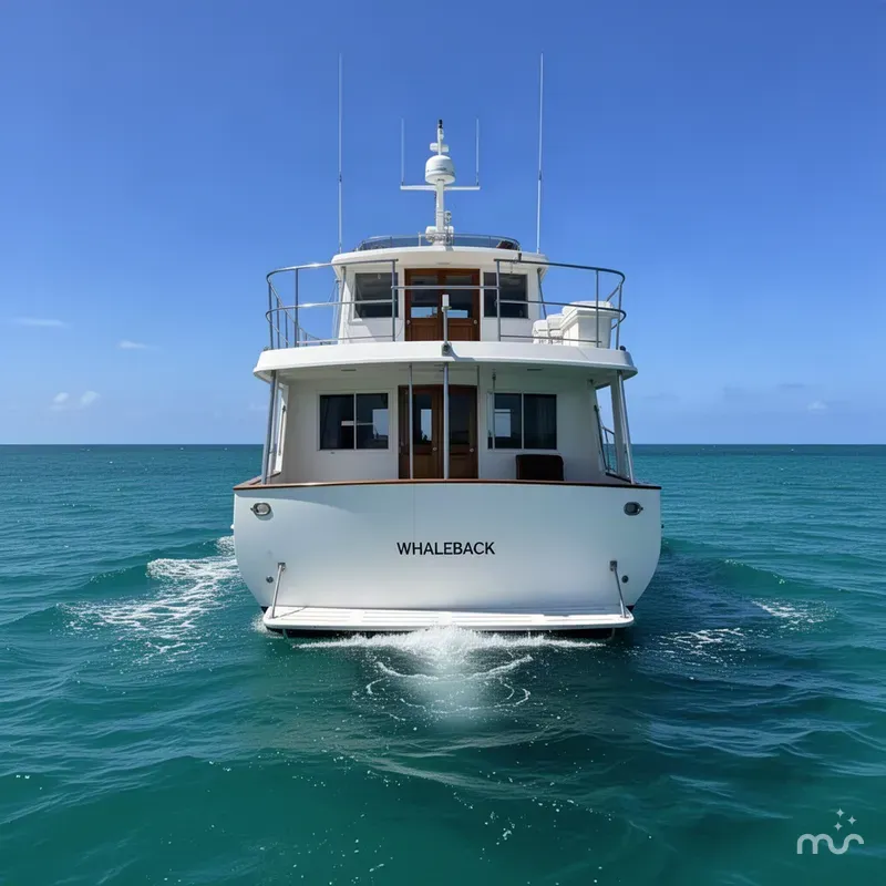 Slide: The Image of Krogen 48 Whaleback 1997 - 2