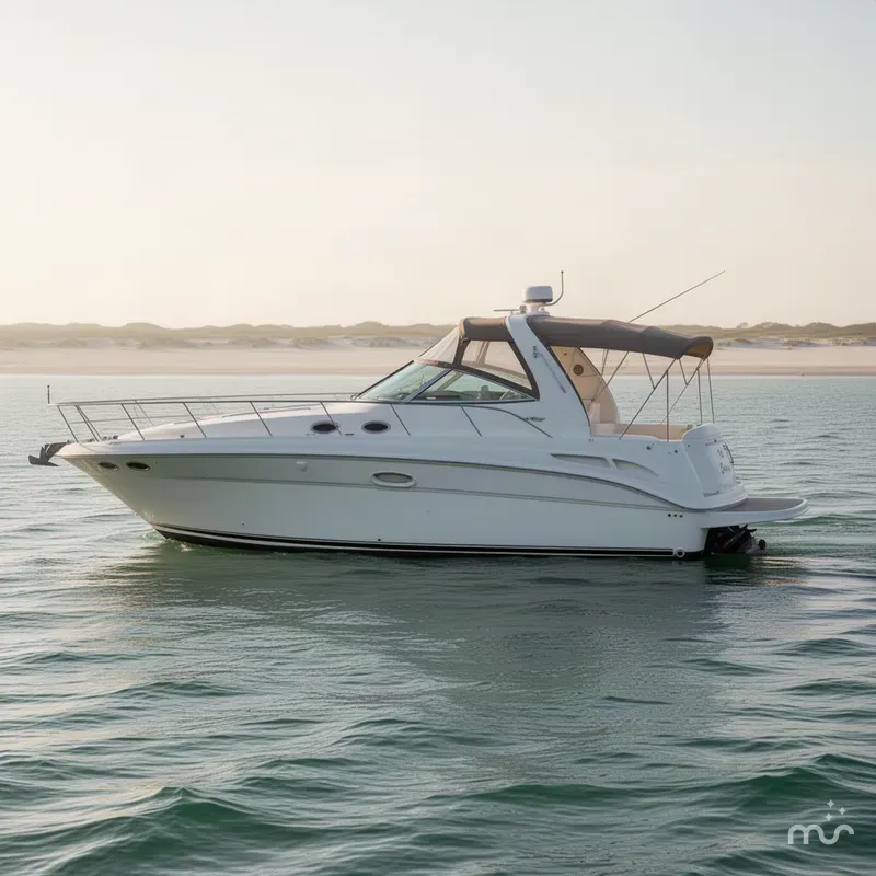 Slide: The Image of Sea Ray 380 Sundancer 1999 - 2