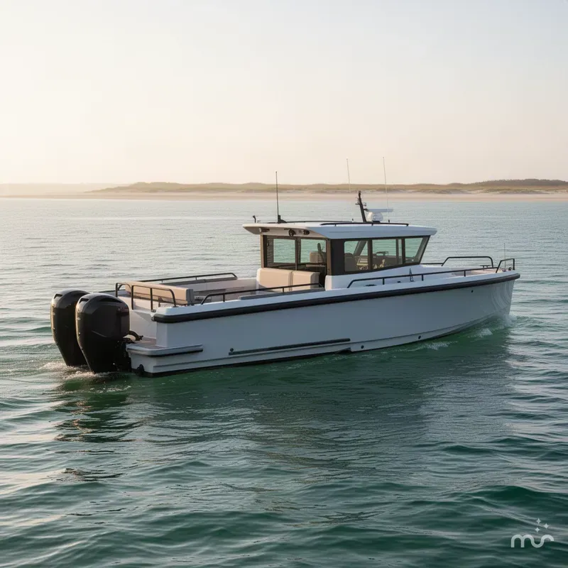 Slide: The Image of Axopar XC Cross Cabin 37 2025 - 1