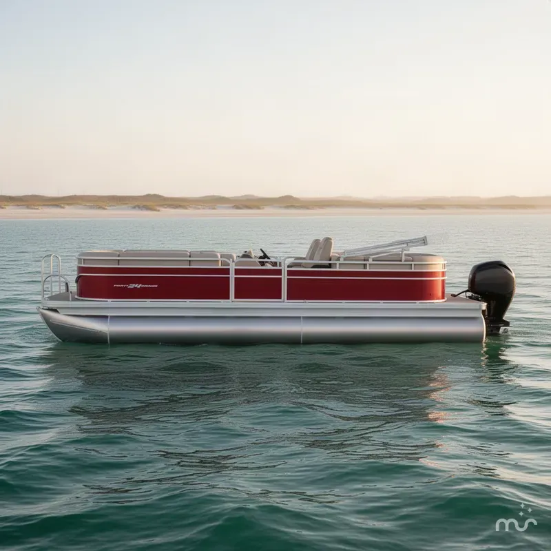 The Image of Sun Tracker Party Barge 24 DLX 2024 - 1