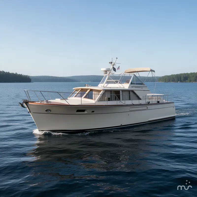 Slide: The Image of Chris-Craft 42 Commander 1967 - 1