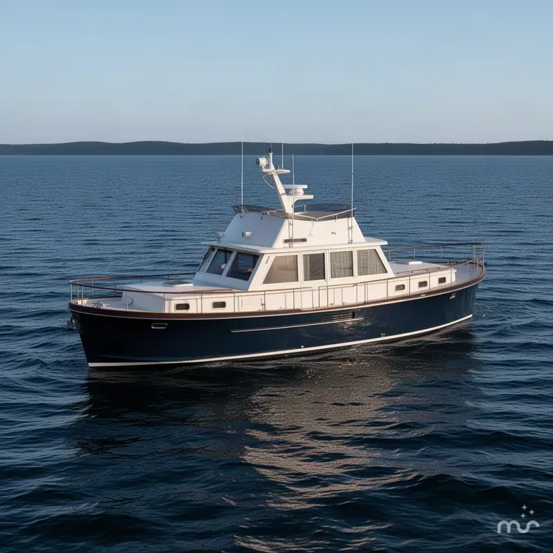 Slide: The Image of Grand Banks 49 Eastbay SX 2001 - 2