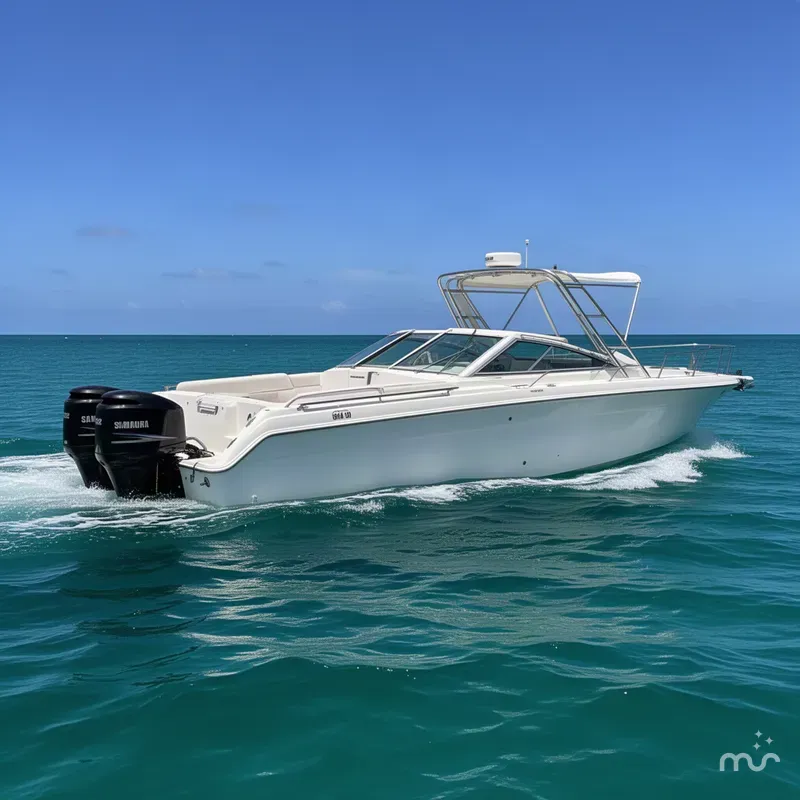 Slide: The Image of Wellcraft 302 Scarab 1999 - 1