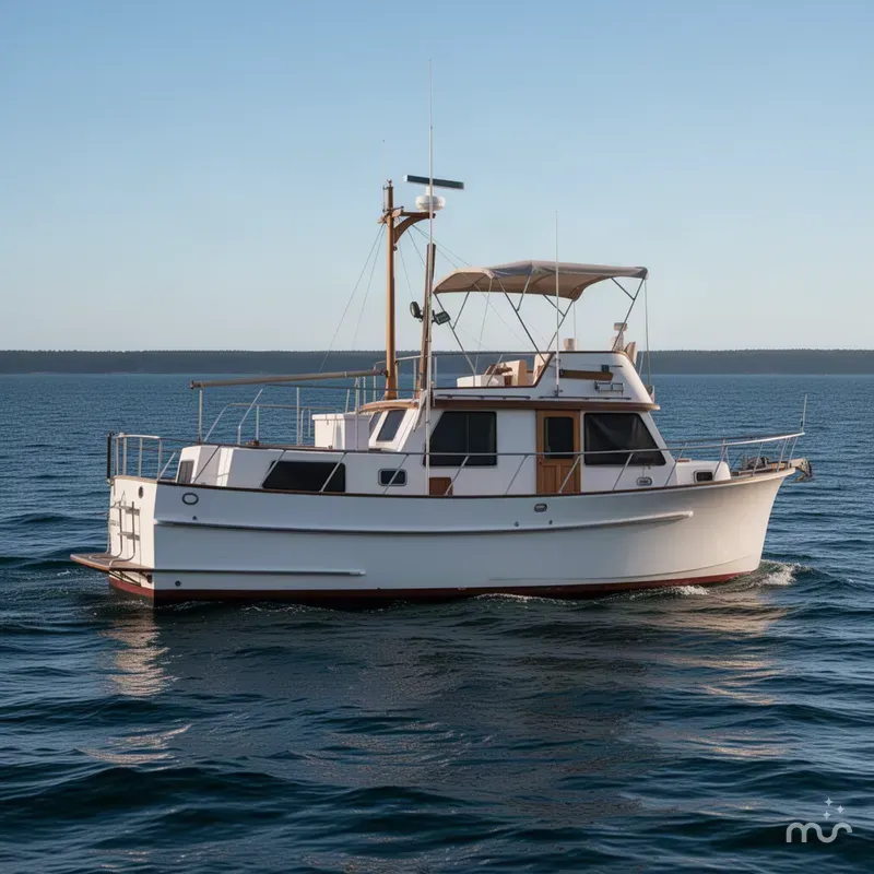 The Image of Monk 36 Trawler 1987 - 0
