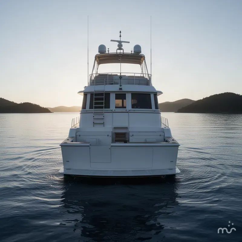 Slide: The Image of Hatteras 72 Motor Yacht 1987 - 1