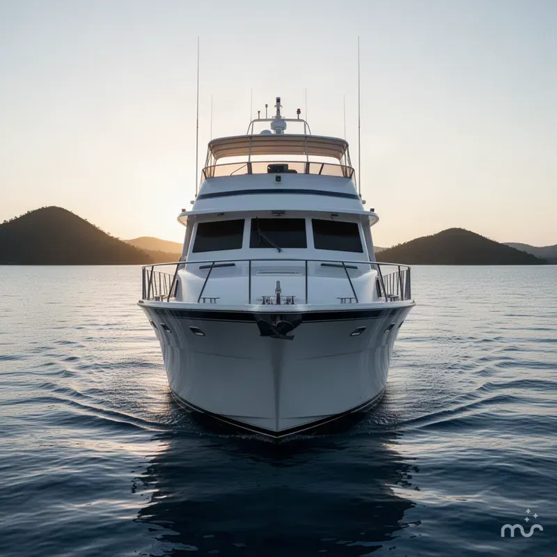 Slide: The Image of Hatteras 72 Motor Yacht 1987 - 2