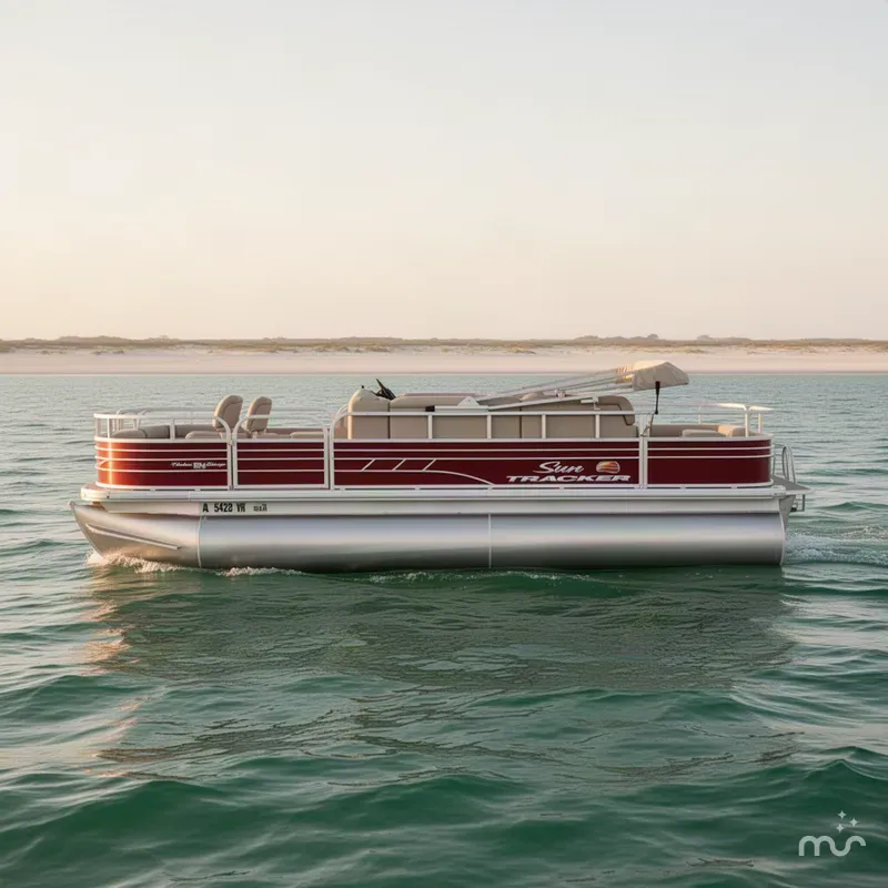 The Image of Sun Tracker Fishin' Barge 20 DLX 2022 - 0
