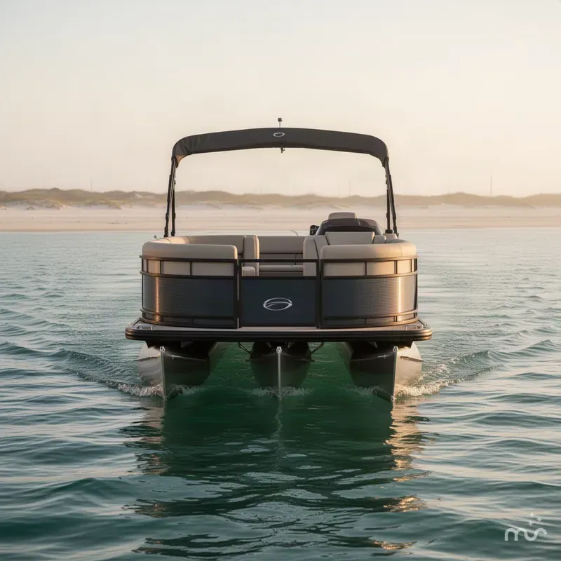 Slide: The Image of Godfrey Monaco 23' Ultra Lounge Tritoon - 235 ULC 2027 - 2