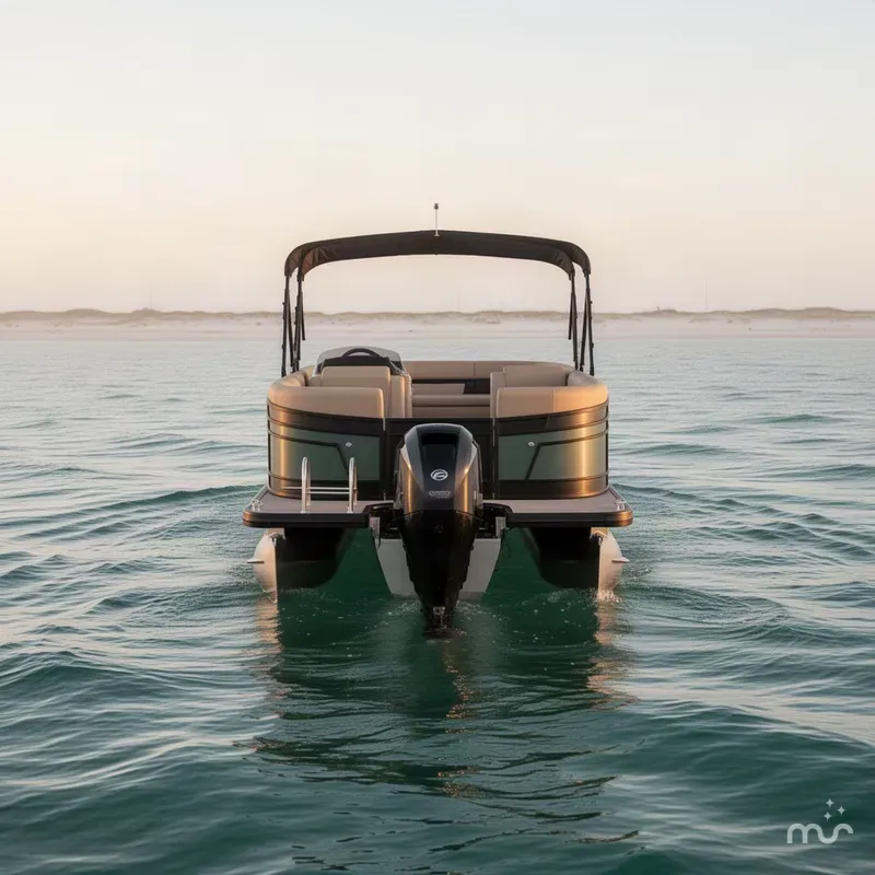 Slide: The Image of Godfrey Monaco 23' Ultra Lounge Tritoon - 235 ULC 2027 - 2