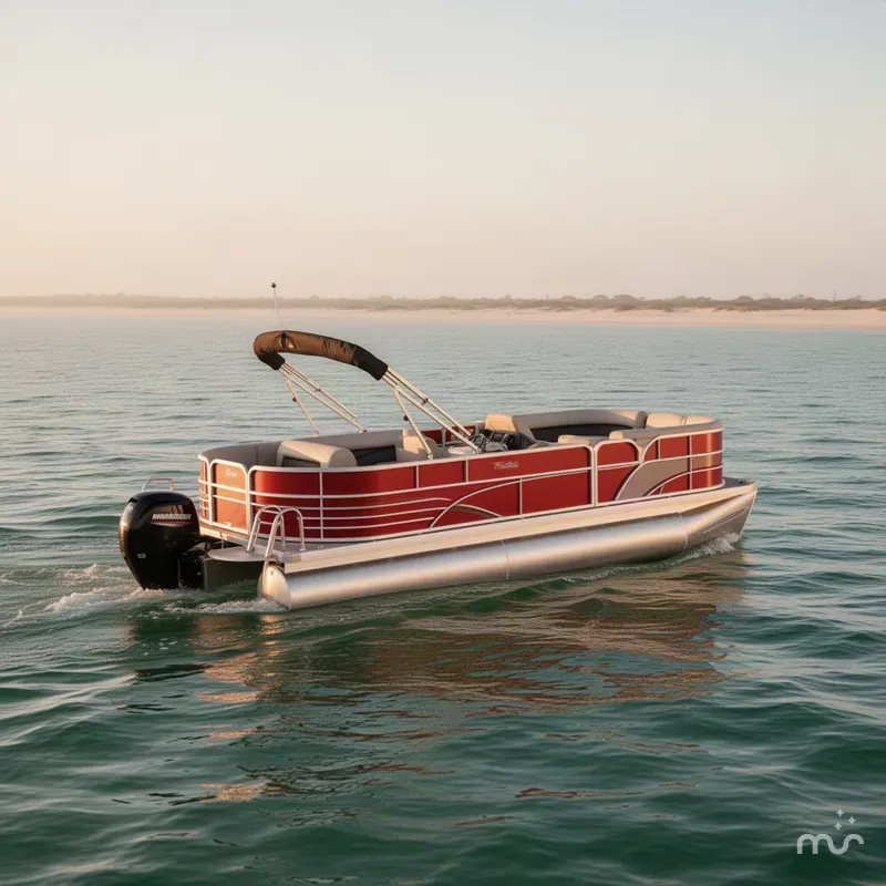 The Image of Sun Tracker Party Barge 18 DLX 2027 - 0