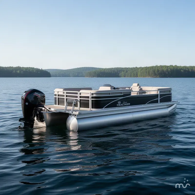 The Image of Sun Tracker Fishin' Barge 22 DLX 2027 - 0