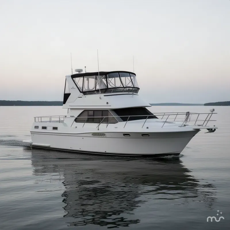The Image of Carver Yachts 370 Aft Cabin Motor Yacht 1996 - 0