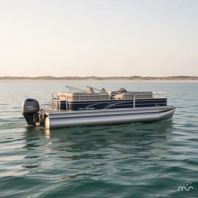 The Image of Sun Tracker Fishin' Barge 20 DLX 2017 - 0