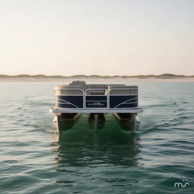 Slide: The Image of Sun Tracker Fishin' Barge 20 DLX 2017 - 3