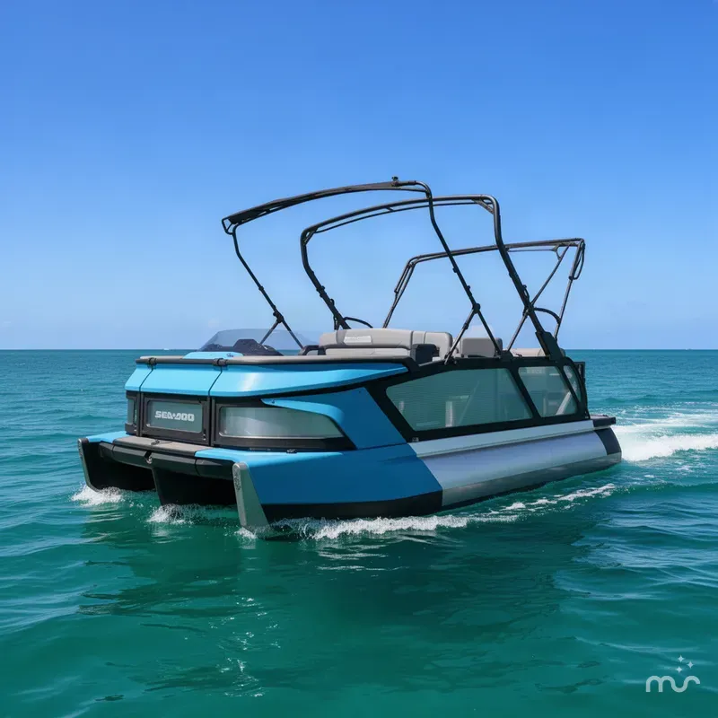 The Image of Sea-Doo Switch® Cruise 18-130 hp Galvanized 2023 - 0